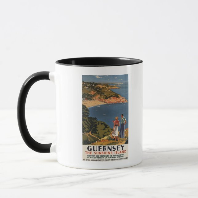 Tasse Couple ferroviaire Sud/Grand Ouest sur Cliff (Gauche)