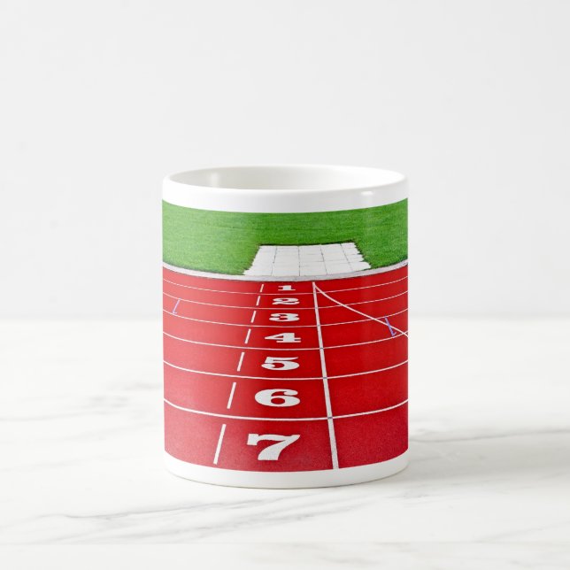 Tasse courante de voie d'athlétisme (Centre)