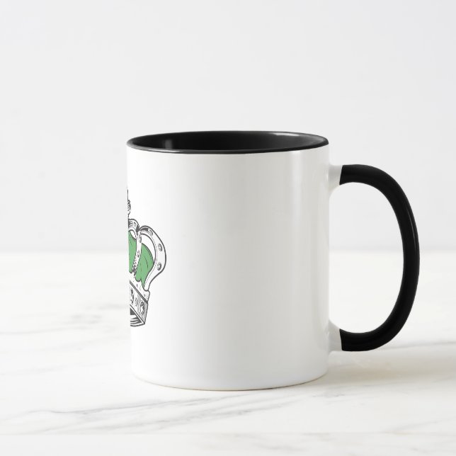 Tasse Couronne - Vert (Droite)