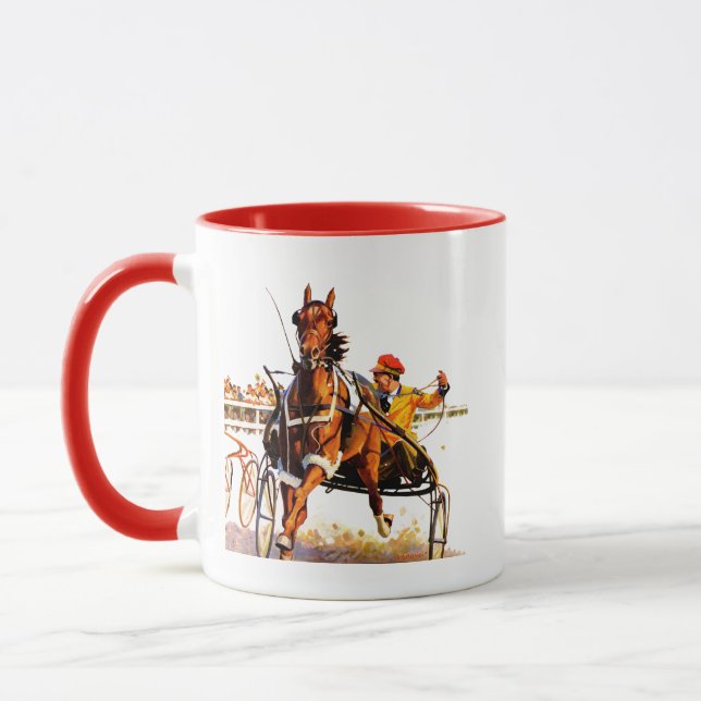 Tasse Course de harnais (Gauche)