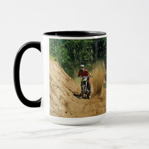 Tasse Course du champion de Motocross Dirt-Bike