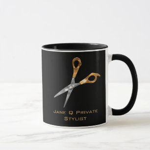 Tasse Coutume de styliste d'or