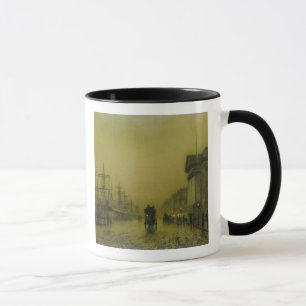 Tasse Coutumes H de docks de John Atkinson Grimshaw  