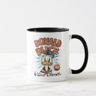 Tasse Couverture de comic vintage de Donald