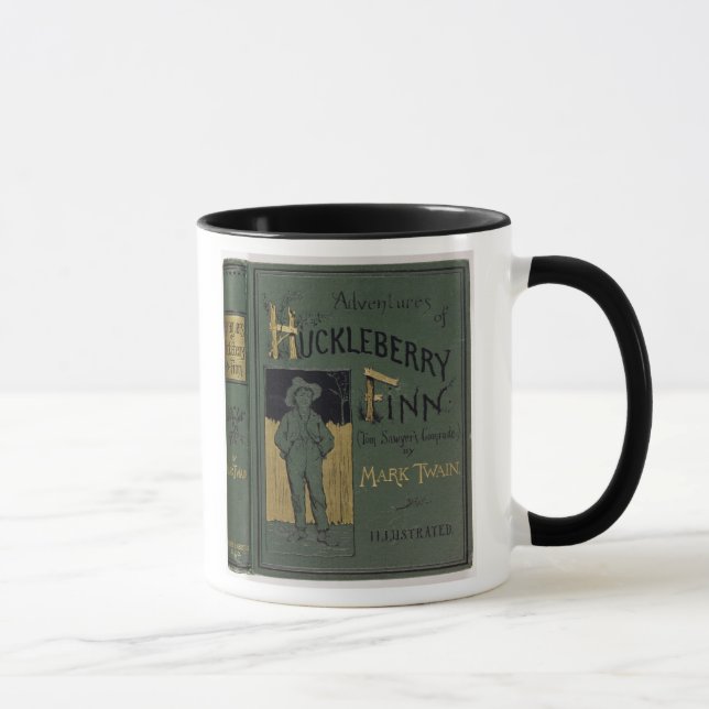 Tasse Couverture des "aventures de Huckleberry Finn" par (Droite)