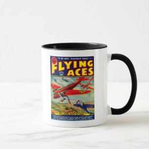Tasse Couverture du magazine Flying Aces 3