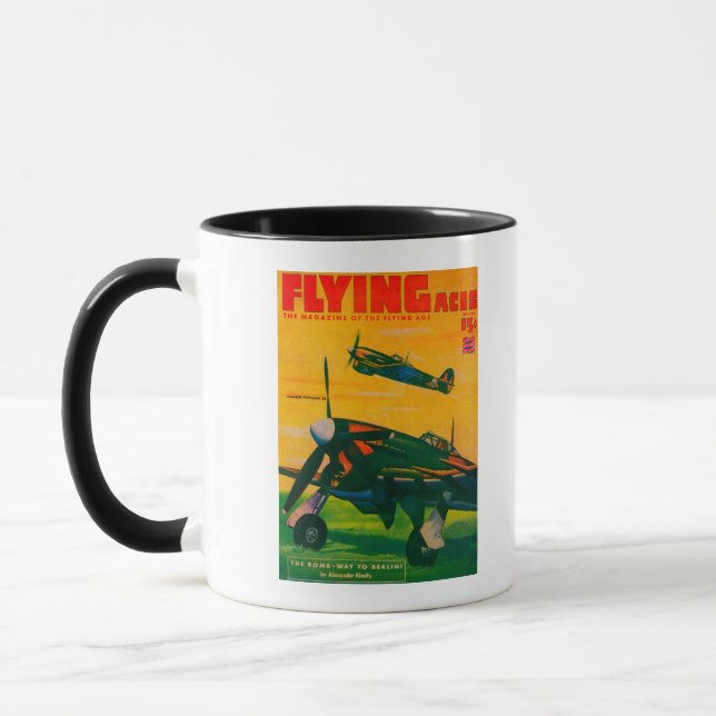 Tasse Couverture du magazine Flying Aces 5 (Gauche)
