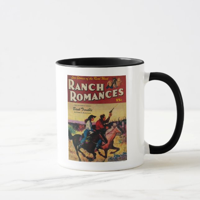 Tasse Couverture du magazine Ranch Romances (Droite)