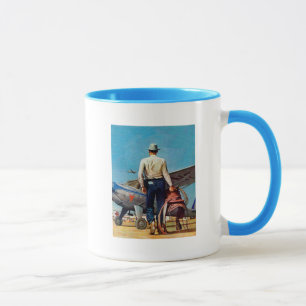 Tasse Cowboy de vol par Mead Schaeffer