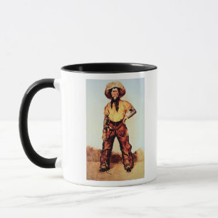 Tasse Cowboy du Texas, c.1890 (huile sur la toile)