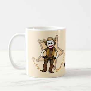 Tasse Cowboy Singe de Chaussette
