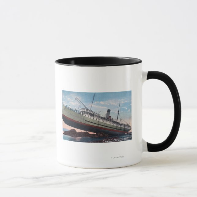Tasse CPR SS Princess May WreckSentinel Island, AK (Droite)