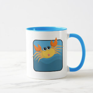 Tasse Crabe de bande dessinée