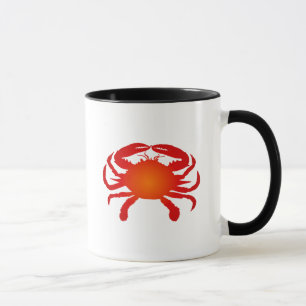 Tasse Crabe orange