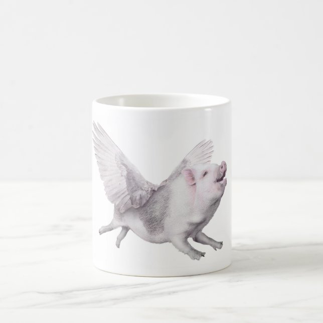 Tasse créative de cadeau de porc mignon de vol (Centre)