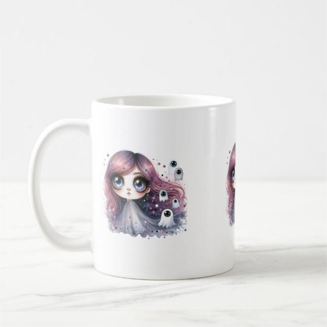 tasse creature halloween  coffee mug (Left)