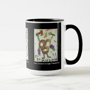 Tasse Créatures effrayantes de l'esprit de Brian Dodd