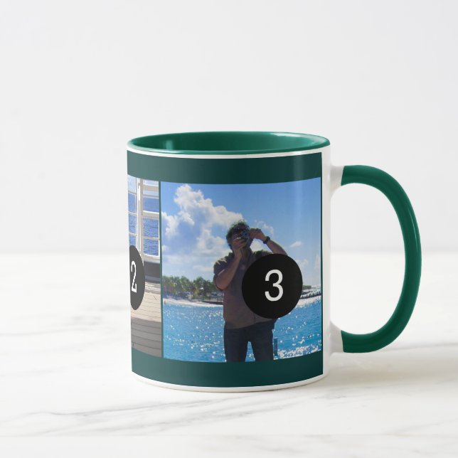 Tasse Créez vos propres images du moment 3 de style de (Droite)