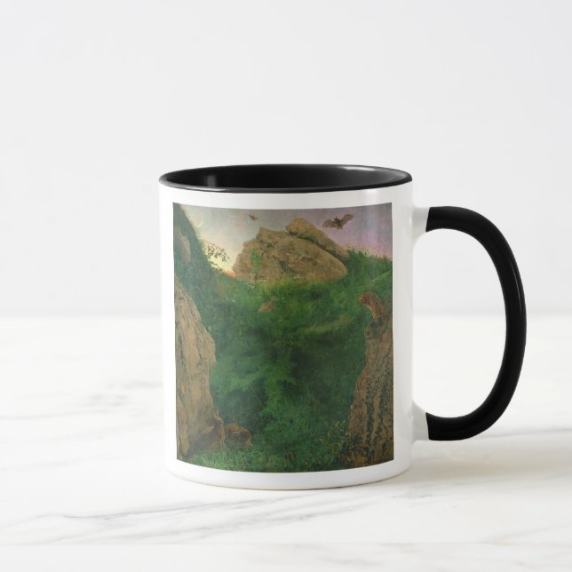 Tasse Crépuscule (huile) (Droite)