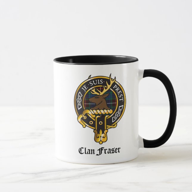 Tasse Crête de Fraser de clan (Droite)