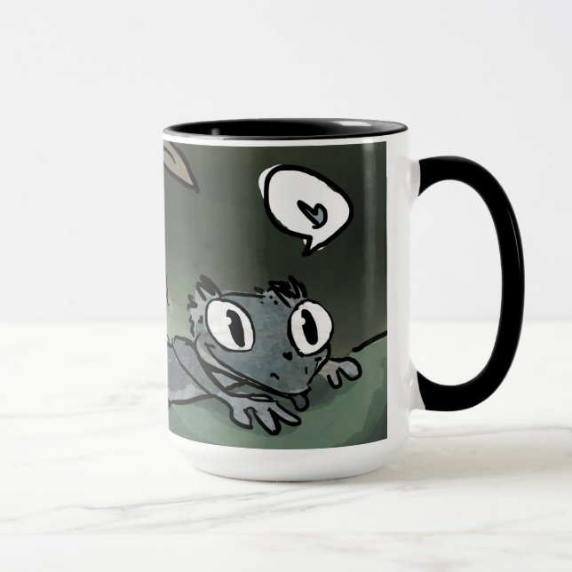 Tasse crêtée de gecko (Droite)