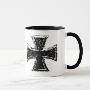 Tasse croisée de fer