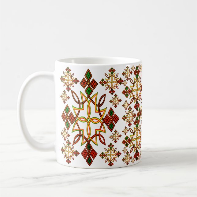 Tasse croisée éthiopienne de Rootz Meskel (Gauche)