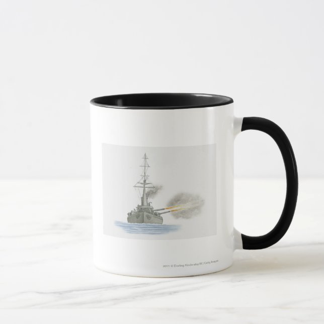 Tasse Croiseur cuirassé britannique (Droite)