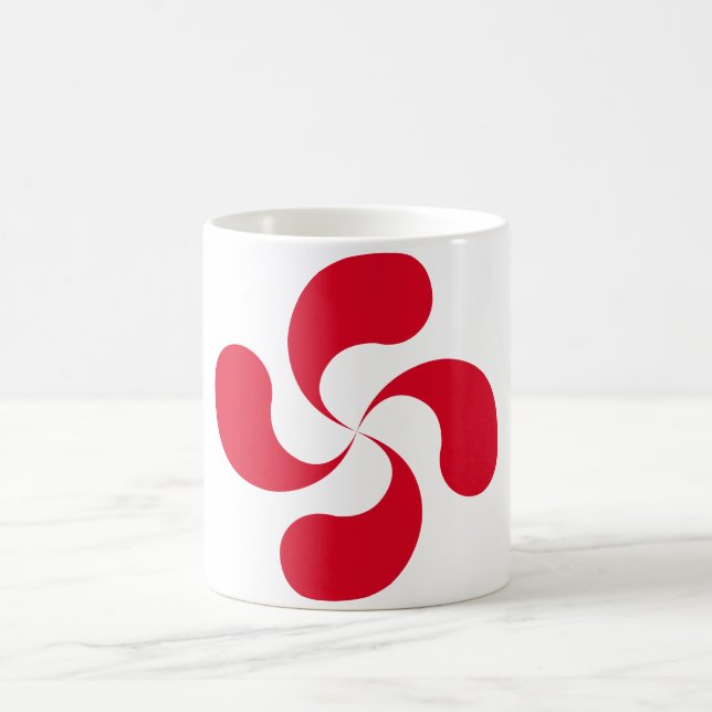 Tasse Croix Basque "Lauburu" (Centre)