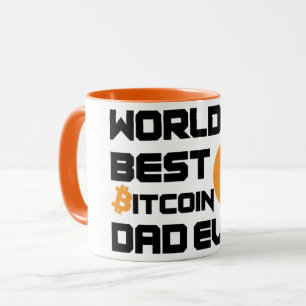 Tasse Crypto Meilleur Papa Bitcoin BTC du Monde