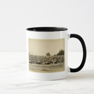 Tasse Cuir de séchage, Argentine (copie d'albumen sur l