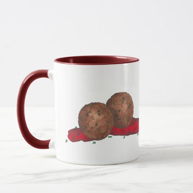 Tasse Cuisine italienne Classique Boulettes de viande Ma (Gauche)