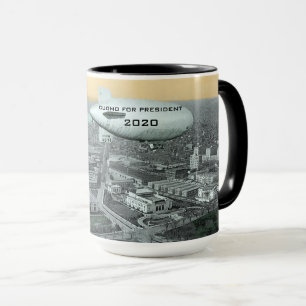 TASSE CUOMO POUR LE PRÉSIDENT COMIC BLIMP SUR WASHINGTON