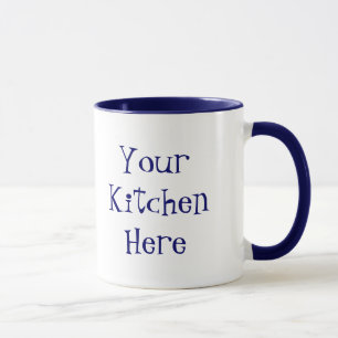 Tasse Custom Obéissez à la boule de Slogan Cuisinière