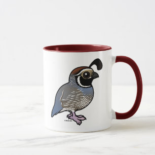 Tasse Cute California Quail