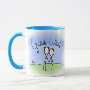 Tasse Cute Gay Couple Devinez Quoi