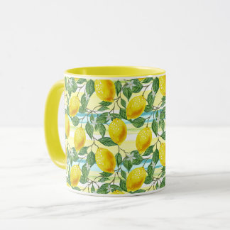Tasse Cute Hip Tropical Summer Lemon Fruit Motif
