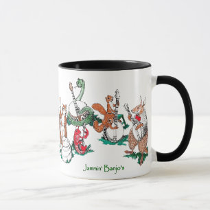Tasse Cute Jammin'Banjo et sa faune lunaire