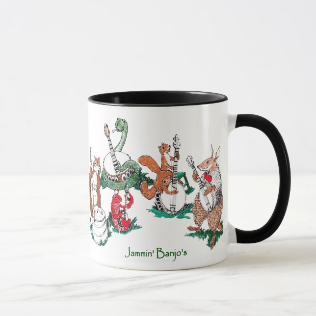Tasse Cute Jammin'Banjo et sa faune lunaire (Droite)