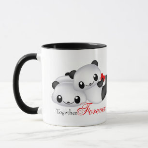 Tasse Cute panda couple