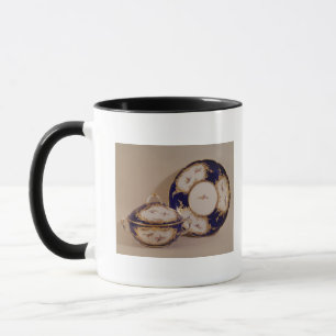 Tasse Cuvette de Vincennes et support, c.1745