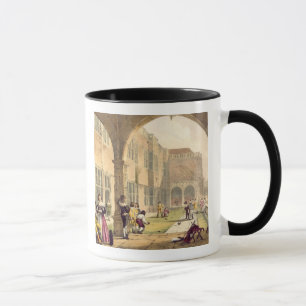 Tasse Cuvettes sur la terrasse chez Bramshill en 1600,