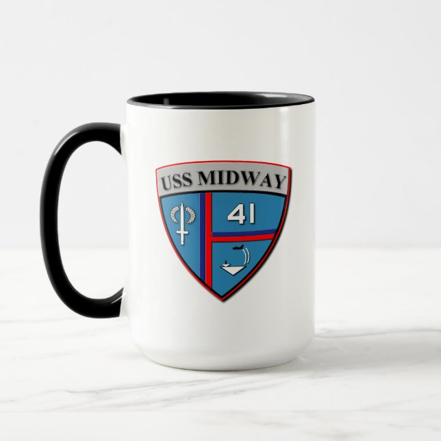TASSE CV-41 USS INTERMÉDIAIRE (Gauche)
