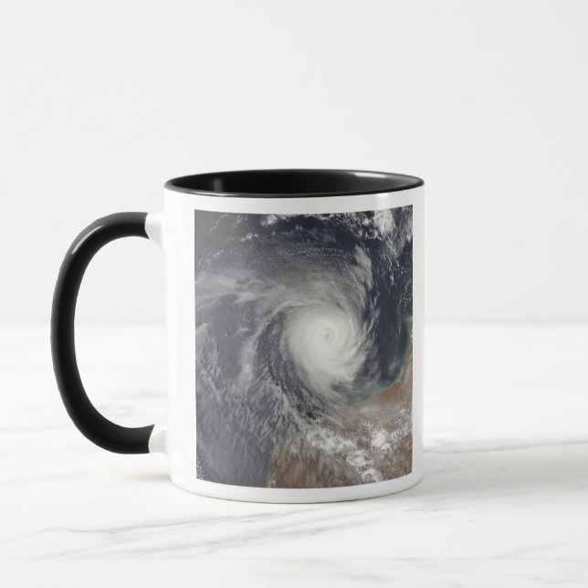 Tasse Cyclone tropical Billy au large de l'Australie (Gauche)