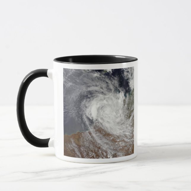 Tasse Cyclone tropical Billy sur l'Australie (Gauche)