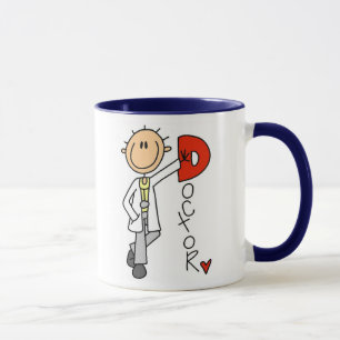 Tasse D est pour le docteur