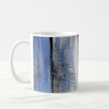 Tasse d'abrégé sur gris bleu