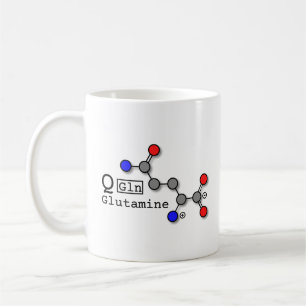 Tasse d'acide aminé de glutamine