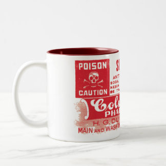 Tasse d'acide sulfurique