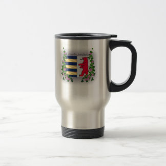 Tasse d'acier inoxydable de café de crête de Rusyn